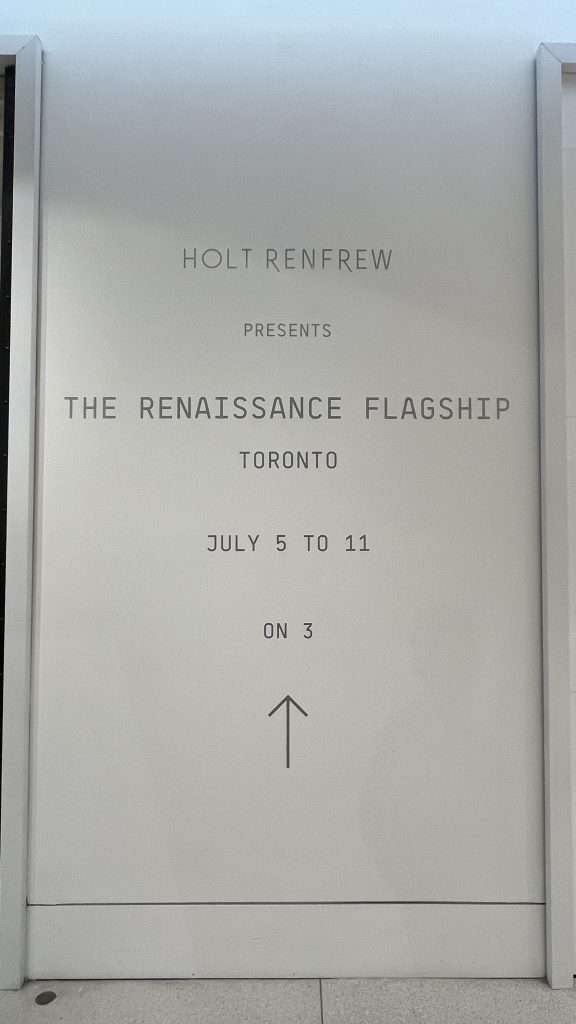 Holt Renfrew presents the RENAISSANCE FLAGSHIP celebrating the Beyoncé concert in Toronto. Source: Larry Leung