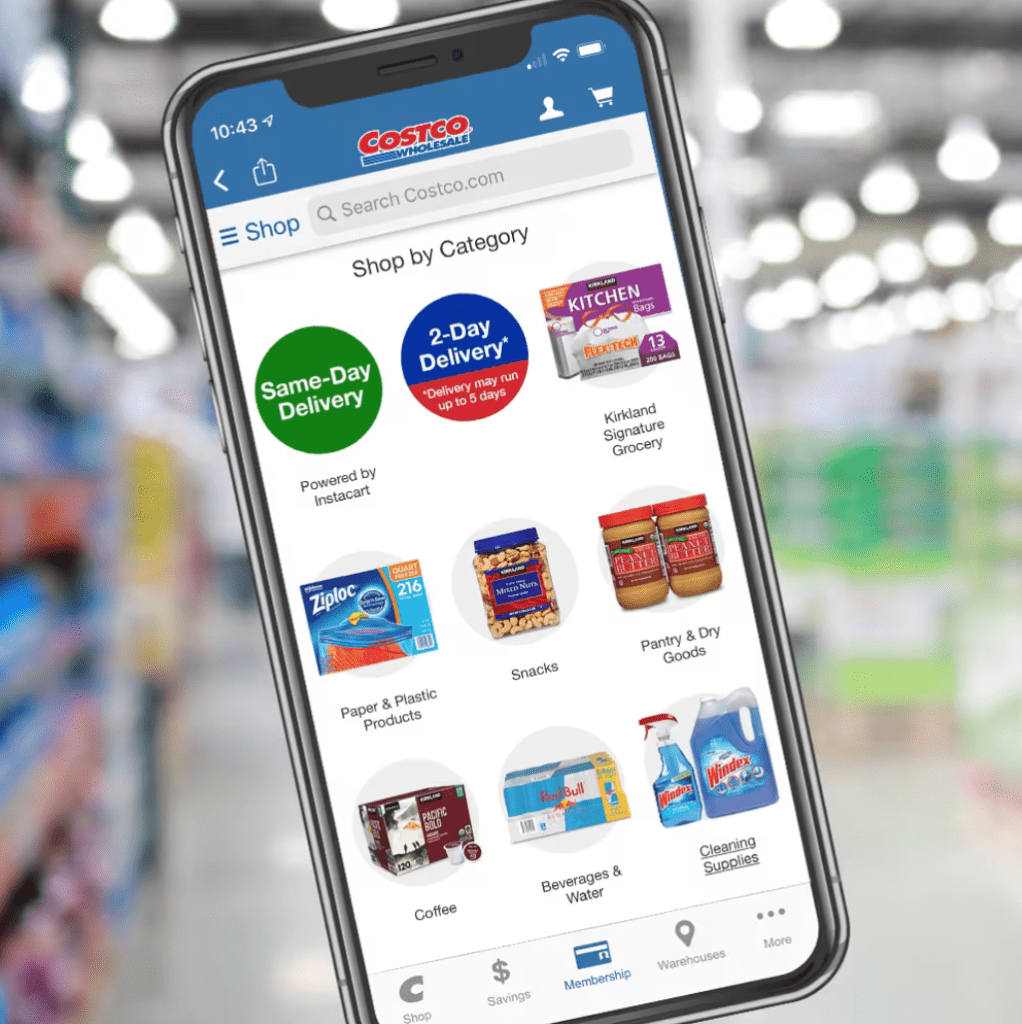 Costco Entices Shoppers With Great Customer Experience 3 Costco's Entices Shoppers With Great Customer Experience // Costco's mobile application (Image: Costco)
