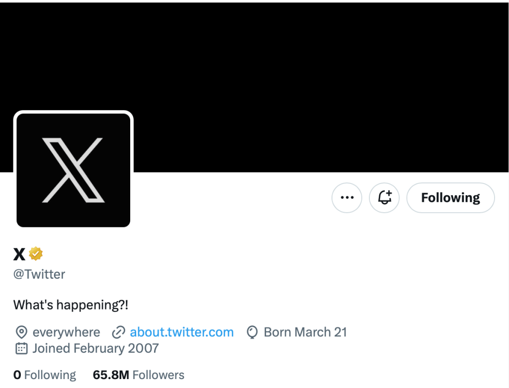 Twitter Verified - Are Retail Brands In Trouble? 6 Screenshot 2023 07 24 at 18.34.09